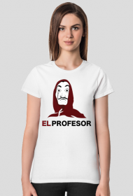 El Profesor Dom z Papieru koszulka damska