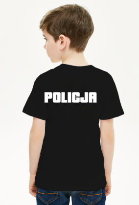 Koszulka z krótkim rękawem POLICJA