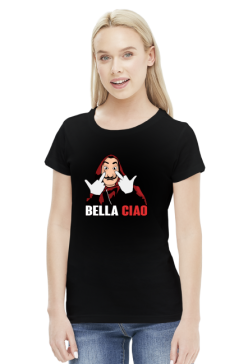 Bella Ciao Dom z Papieru koszulka damska