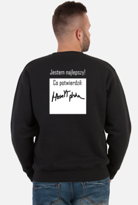 Bluza męska z autografem!