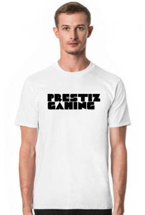 Koszulka PRESTIZGAMING Biała