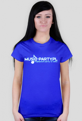 Koszulka Czarna Damska Music-Party