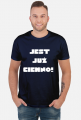 Jest już ciemno- tshirt męski