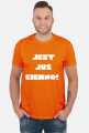 Jest już ciemno- tshirt męski