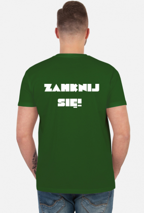 Jest już ciemno- tshirt męski