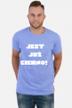 Jest już ciemno- tshirt męski
