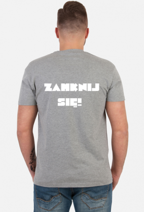 Jest już ciemno- tshirt męski