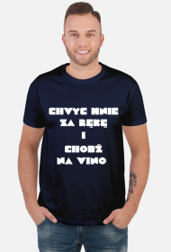 Chwyć za rękę tshirt męski