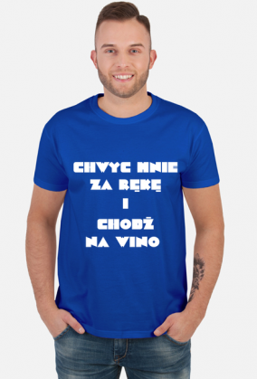 Chwyć za rękę tshirt męski
