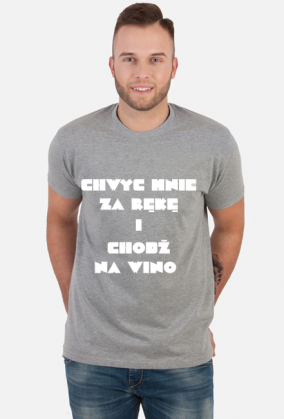 Chwyć za rękę tshirt męski