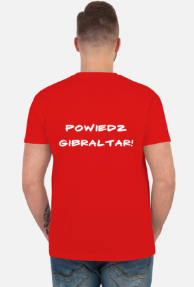 Gibraltar- tshirt męski