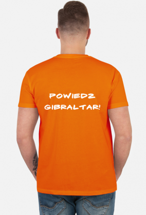 Gibraltar- tshirt męski