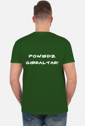 Gibraltar- tshirt męski