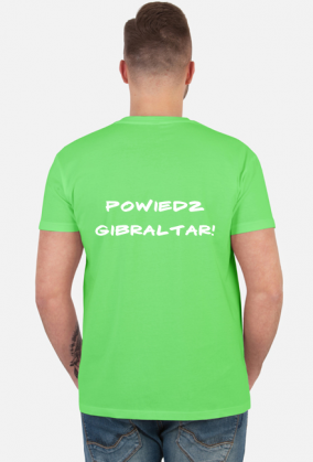 Gibraltar- tshirt męski