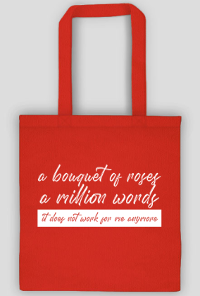 milion words biały torba