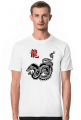 Asian Dragon Black męska koszulka