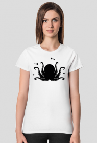 Koszulka damska jasna - Ośmiornica