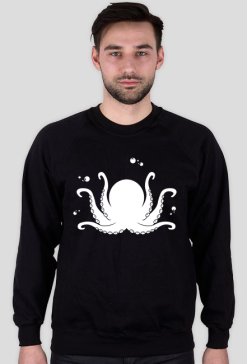 Bluza męska ciemna - Ośmiornica