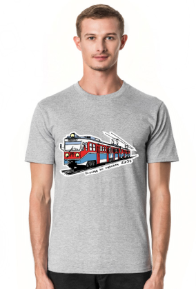 POCIĄG DO OGRODÓW czarny, szary