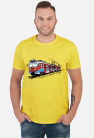 POCIĄG DO OGRODÓW żółty