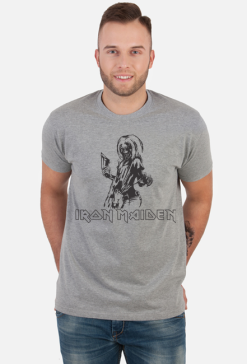 Iron Maiden Logo with Eddie / Man
