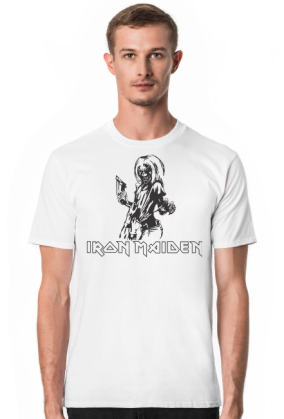 Iron Maiden Logo with Eddie / Man