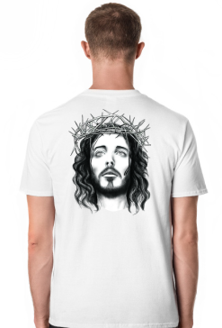 MayheM logo with Jesus / Man