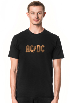 AC/DC logo / Man