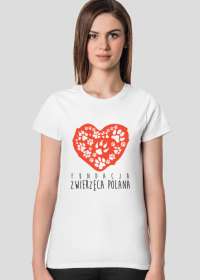Koszulka damska Fundacja Zwierzęca Polana