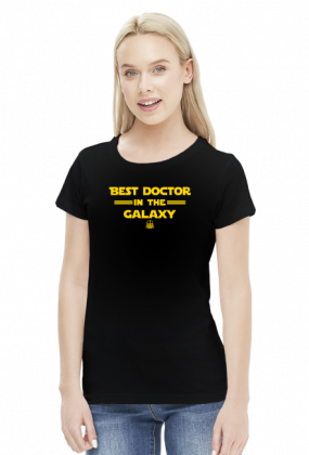 Best doctor - koszulka damska