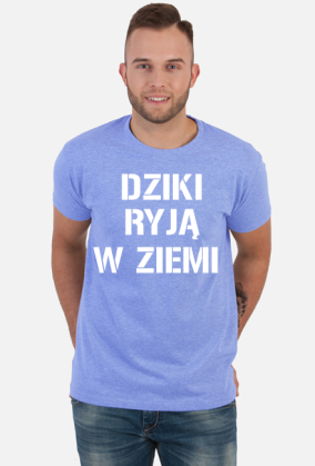 Dziki ryją w ziemi