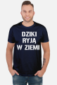 Dziki ryją w ziemi