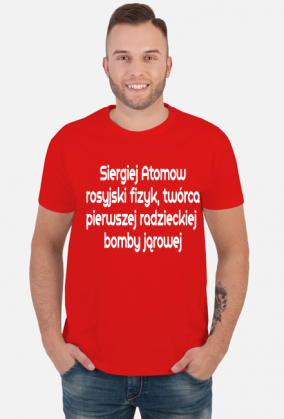 Koszulka męska Siergiej Atomow