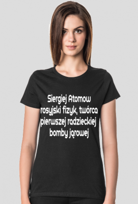 Koszulka damska Siergiej Atomow