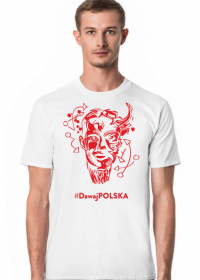 Koszulka #DawajPOLSKA na Mistrzostwa Świata 2019 biała