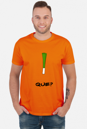 Por Que tshirt męski
