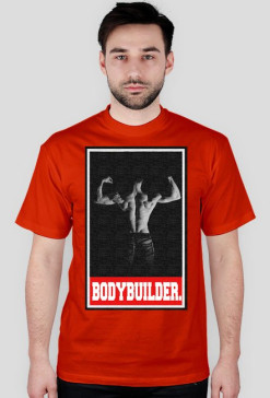 T-SHIRT " BODYBUILDER " red