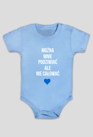 Body NIE CAŁUJ niebieskie/czarne