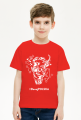 Koszulka #DawajPOLSKA dziecięca czerwona