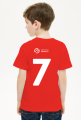 Koszulka #DawajPOLSKA dziecięca czerwona
