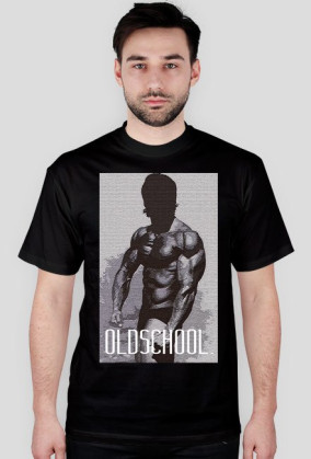 T-SHIRT " OLDSCHOOL " black