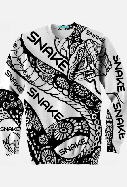 Bluza Snake (Nadruk z Dużym Snakem)