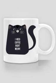 I need coffee right meow! ENG