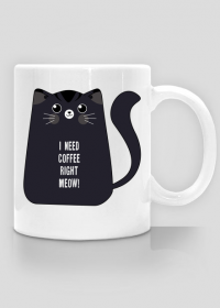 I need coffee right meow! ENG