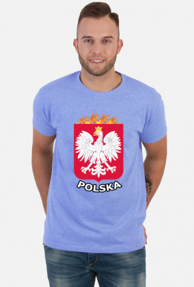 Koszulka z godłem Polski