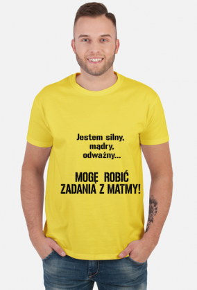 Jestem silny mądry odważny mogę robić zadania z matmy