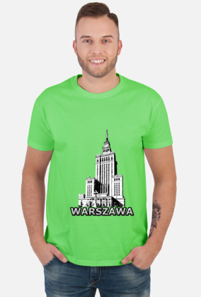 Koszulka Warszawa PKiN
