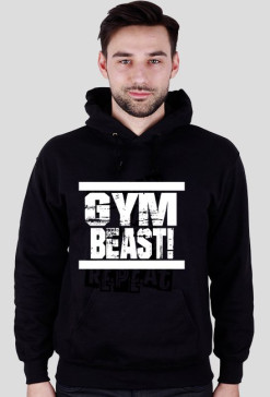 Bluza z kapturem " Gym Beast" black