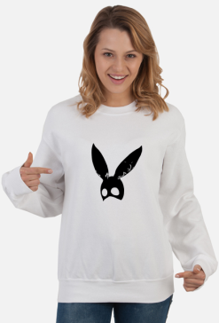 Ariana's Bunny Ears Black Sweatshirt ♀