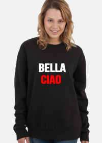 Czarna bluza damska Bella Ciao